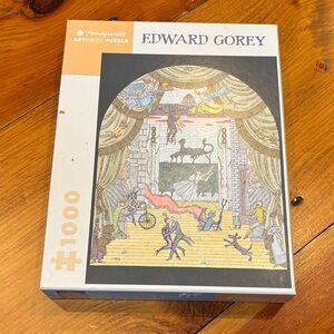 EDWARD GOREY 1000 Piece Art Puzzle PomegranateTheater Untitled Illustrated